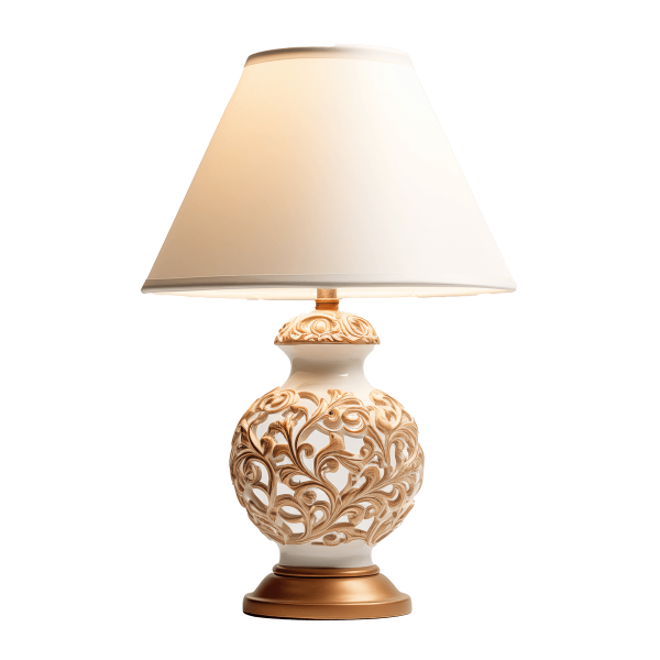 Modern Tapered Fabric Light